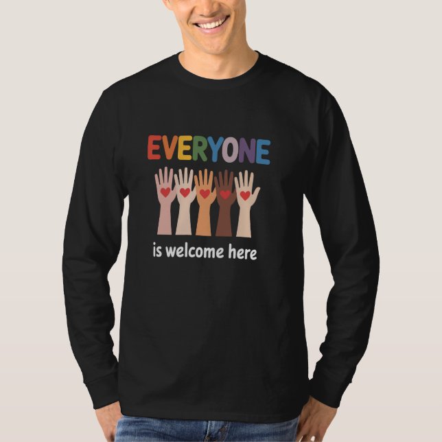 Camiseta Todos São Bem-Vindos Aqui (Frente)