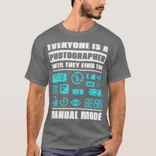 Camiseta Todos são fotógrafos, até encontrarem as mães