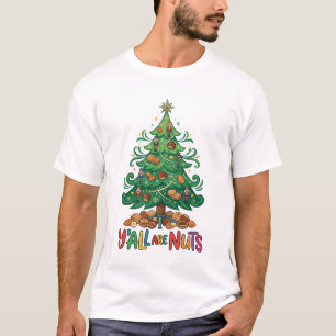 Camiseta Todos São Nozes Descascadores de Nozes da Árvore d