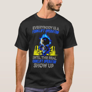 Camiseta Todos São Operadores De Elevação Até O Sh Real