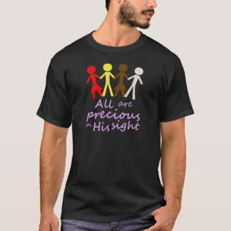 Camiseta Todos são preciosos em sua vista