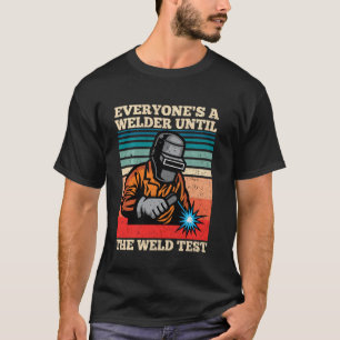 Camiseta Todos São Soldaduras Até O Ensaio De Soldadura Dif