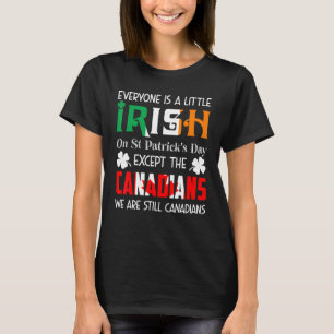 Camiseta Todos São Um Pouco Irlandeses Em Cana Dia de São P