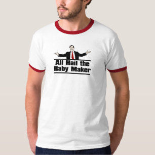 Camiseta Todos saudam o fabricante do bebê