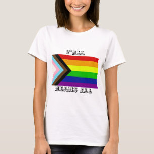 Camiseta Todos Significam Orgulho do Progresso