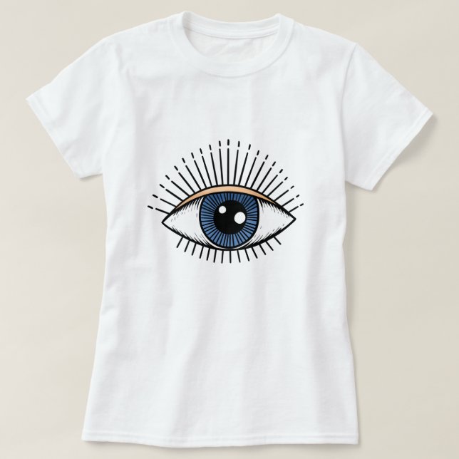 Camiseta Todos Vendo Olhos (Frente do Design)