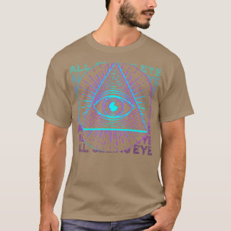 Camiseta Todos Vendo Olhos Retrair Todos Vendo Presente