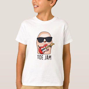 Camiseta Toe Jam Funny Big Toe Music Pun