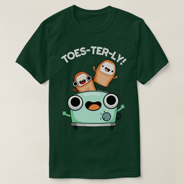 Camiseta Toe Toe Pun 1 Totalmente Engraçado (Frente do Design)