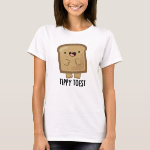 Camiseta Toest Engraçado Ditpy Toast Pun