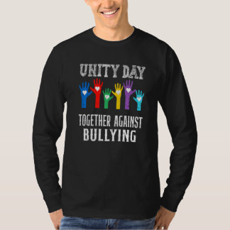 Camiseta Together Against Bullying Orange Anti Bully Unity 