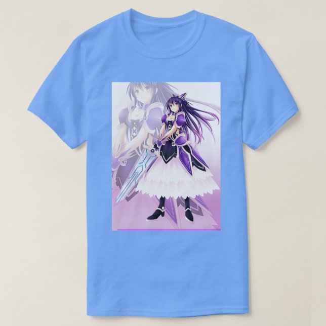 Camiseta Tohka Yatogami Data A Live For Otaku 2 (Frente do Design)