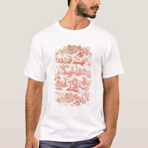 Camiseta Toile de Jouy, ilustrando os processos de manuf