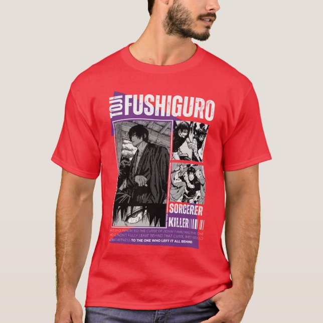 Camiseta Toji Anime engraçado (Frente)