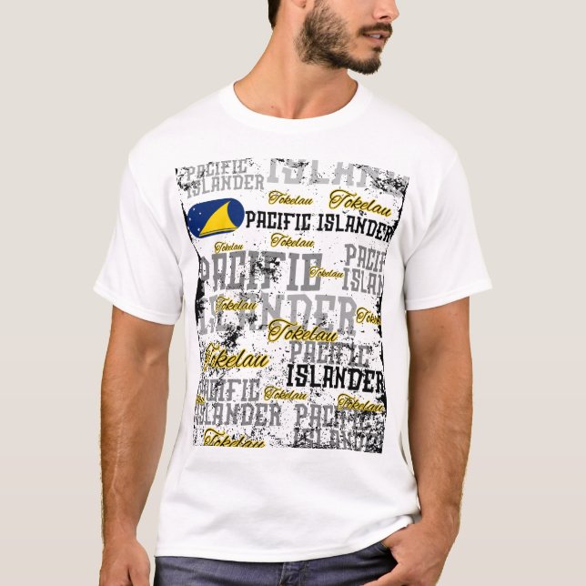 Camiseta Tokelau Tokelauan Pacific Islander (Frente)