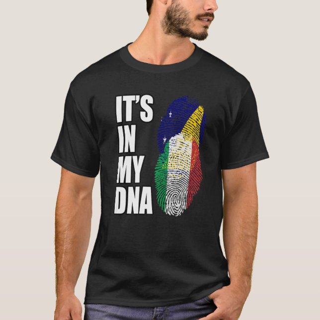 Camiseta Tokelauan E Italiana Mix Heritage DNA (Frente)