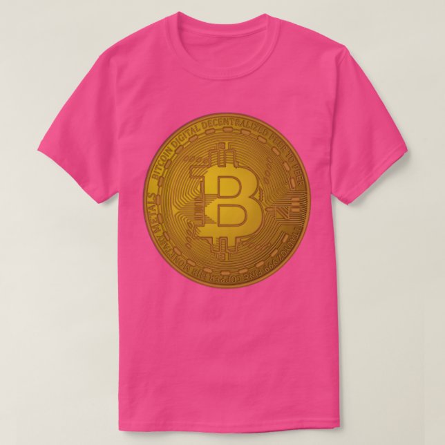 Camiseta token de bitmoeda 1 (Frente do Design)
