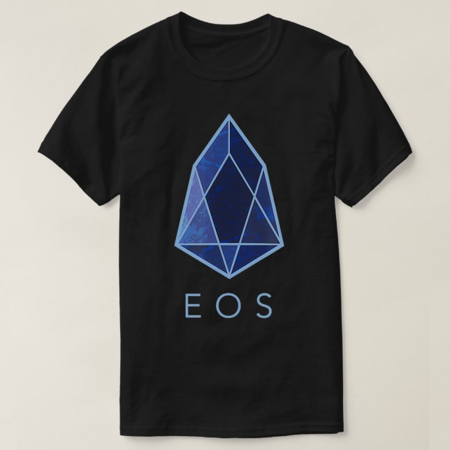 Camiseta Token HDL de Moedas Criptográficas EOS - Finanças  (Frente do Design)