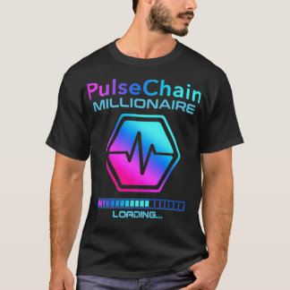 Camiseta Token HEX HODL HEX do PULSECHAIN Crypto Millionair