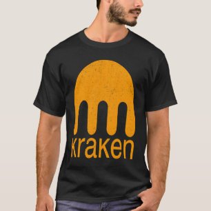 Camiseta Token seguro não fungível do Kraken Crypto Exchang