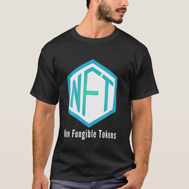 Camiseta Tokens Não Fungíveis Nft Etherum Cryptocurrency Bl (Frente)