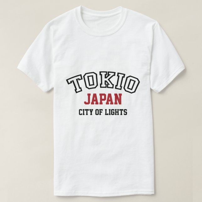 Camiseta Tokio Light (Frente do Design)