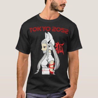 Camiseta Tokyo 2052 2 Kitsune Shinobi 2 Premium T-Shirt