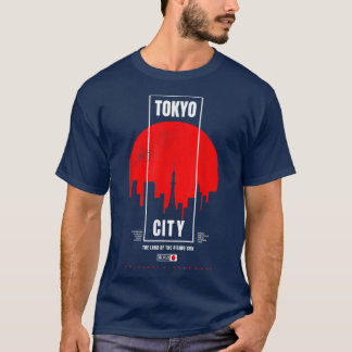 Camiseta Tokyo City The Land Of The Rising Sun