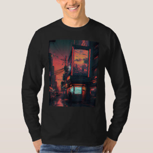 Camiseta Tokyo Cyberpunks Retro lo-fi indie Japan vibe aest