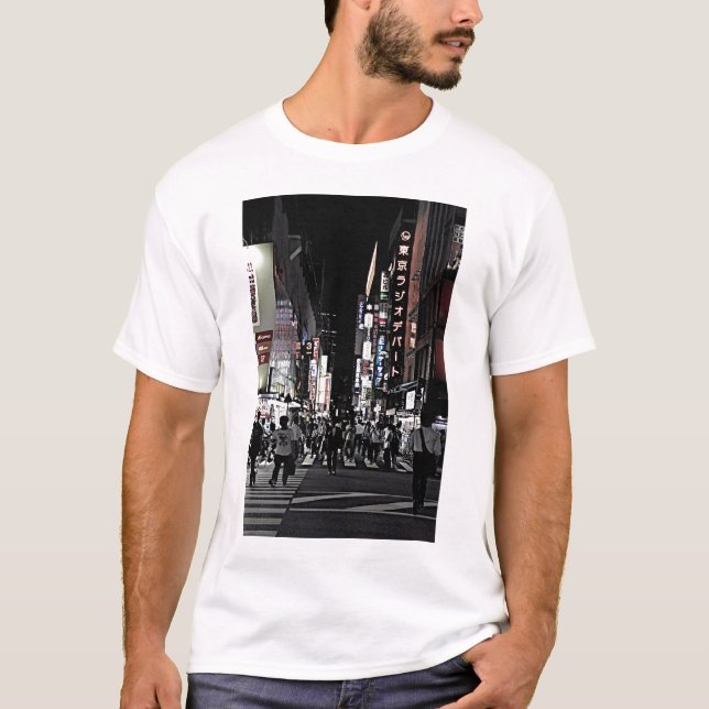 Camiseta Tokyo do centro corajoso (Frente)