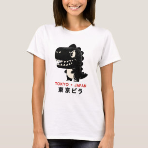 Camiseta tokyo japão godzilla