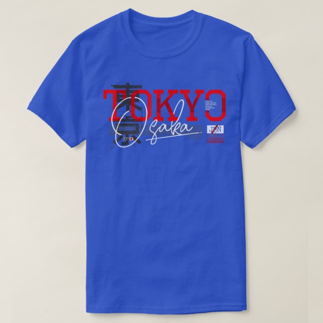 Camiseta Tokyo Osaka (Frente do Design)