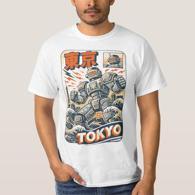Camiseta Tokyo Robot (Frente)