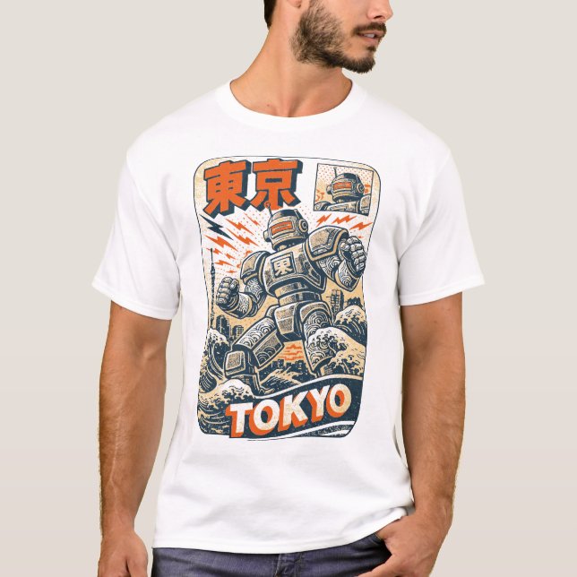 Camiseta Tokyo Robot (Frente)