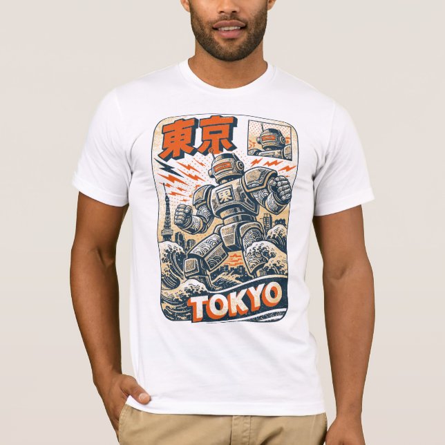 Camiseta Tokyo Robot (Frente)