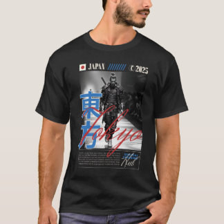 Camiseta Tokyo Samurai Fashion Artwork