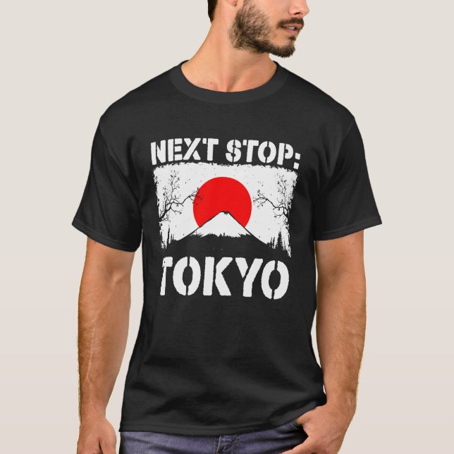 Camiseta Tokyo Summer Vacation Trip Next Stop Vacay Vibes S (Frente)