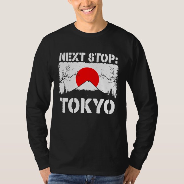 Camiseta Tokyo Summer Vacation Trip Next Stop Vacay Vibes S (Frente)