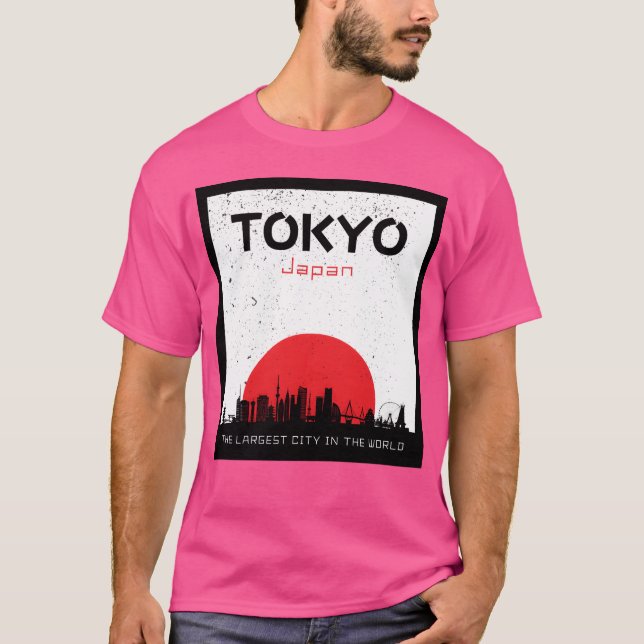 Camiseta Tokyo the Largest City in the World gift (Frente)