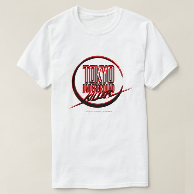 Camiseta Tokyo Underground Killer：Logo T-shirt White (Frente do Design)