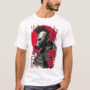 Camiseta Tokyo Yami – Sombra Tóxica Punk com Tipografia Jap
