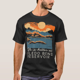 Camiseta Toledo Bend Reservoir Lake Life