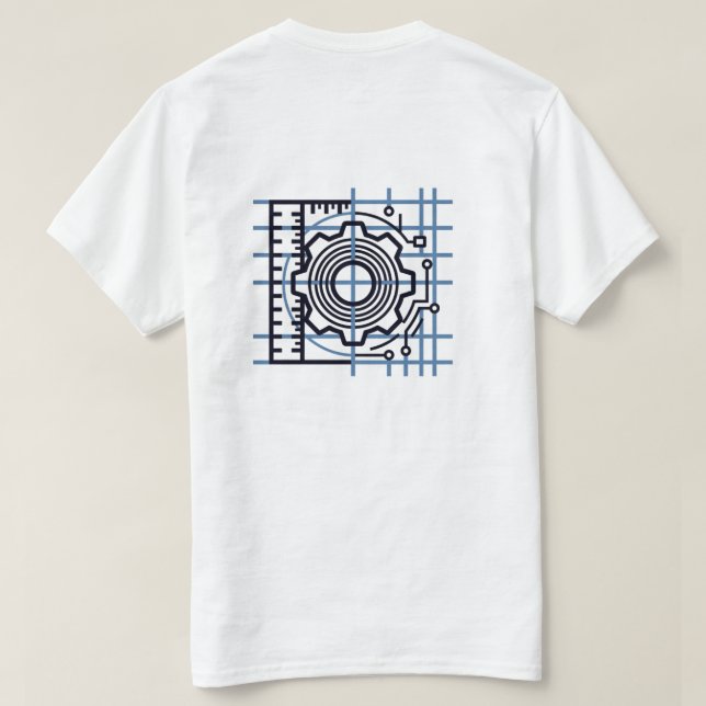 Camiseta Tolerances Don’t Lie | Mechanical Engineer T-Shirt (Verso do Design)