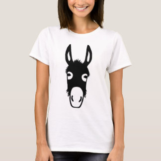 Camiseta tolo animal do burro do jackass do asno do esel do