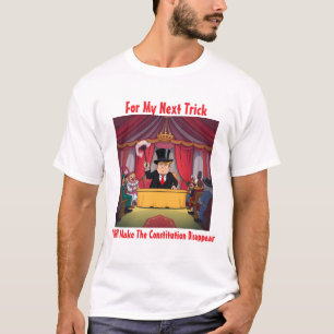 Camiseta Tolo de Mago Desaparecendo na Constituição