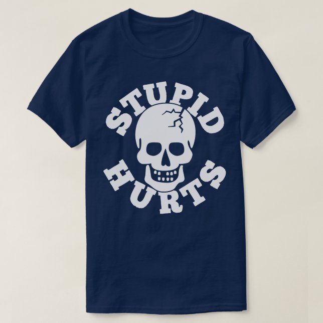 Camiseta Tolo Dói Crânio (Frente do Design)