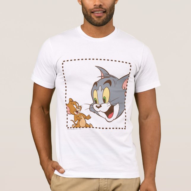 Camiseta Tom and Jerry Stamp (Frente)