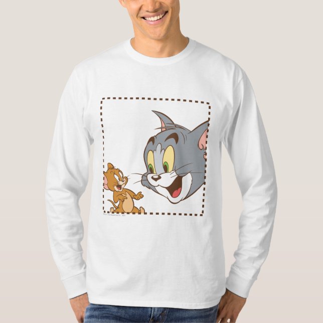 Camiseta Tom and Jerry Stamp (Frente)