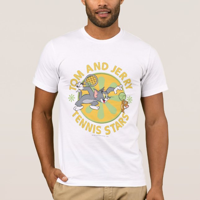 Camiseta Tom and Jerry Tennis Stars 5 (Frente)