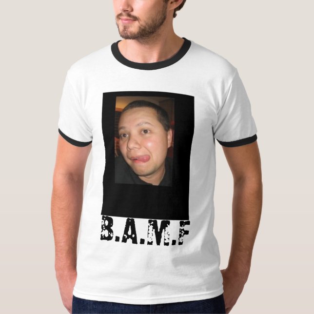 Camiseta tom, B.A.M.F (Frente)